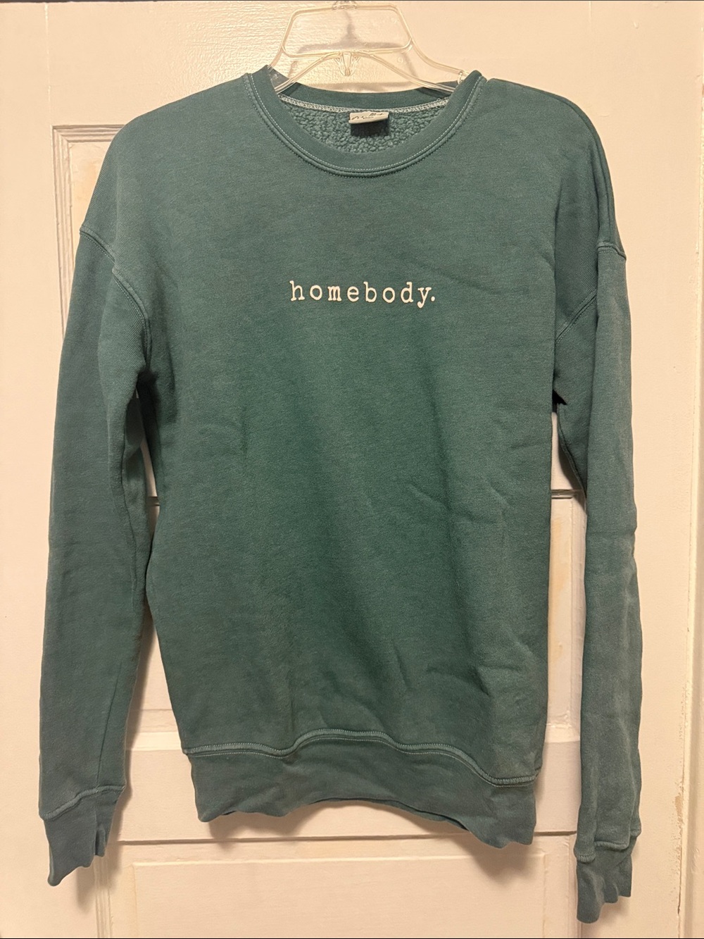 homebody. Crewneck Sweatshirt - Teal Green